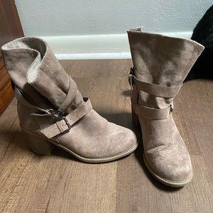Grey Winter Booties